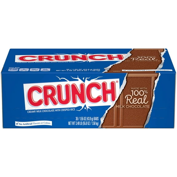 EVAXO Nestle Crunch Candy Bar (1.55oz., 36 ct.) #S