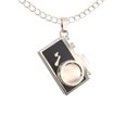 thumbnail image 3 of Camera Necklace – Cute Camera Charm Pendant for Photographers – Message Card – Every Picture Tells A Story, 3 of 5
