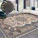 thumbnail image 2 of Ethnic Retro Style Carpet for Living Room 200x300 Large Room Rugs for Bedroom Washable Home Decoration Soft Floor Mats Anti-slip My Lux Decor Round, 2 of 12