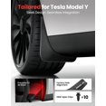 thumbnail image 3 of Guardabarros REEVAA para Tesla Model Y Juniper 2025-2026, juego de 4, 3 of 9