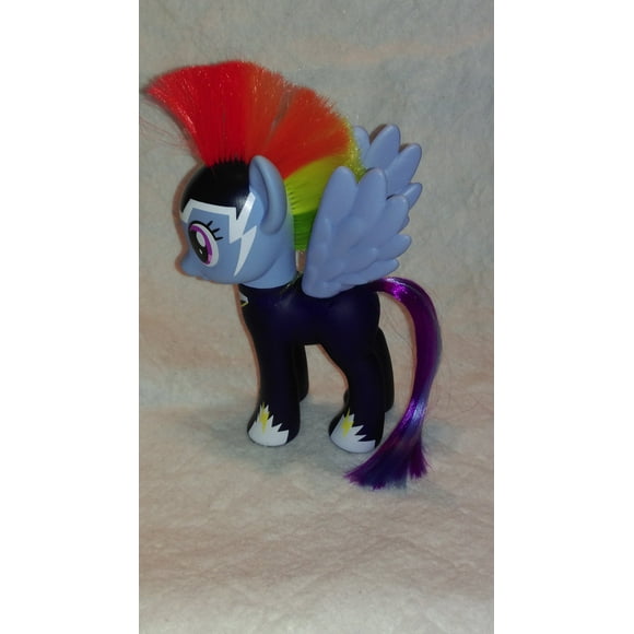 My Little Pony l'Amitié C'est la Puissance Magique Poneys Zapp Tonnerre Tableau de Bord Arc-en-Ciel Figurine Exclusive