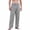 Gray#1, variant on Mutghys Cotton Pajama Pants for Men Classic Print Elastic Waist Sleep Pants with Pockets Home Relaxing Soft Comfy Casual Pants