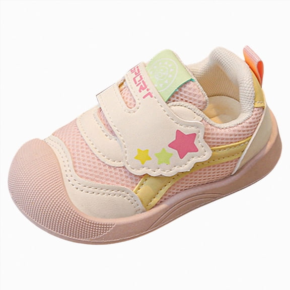 NIEWTR Toddler Shoes Kids Shoes Boys Girls Lightweight Breathable Sneakers Athletic Running Shoes (Little/Big Kids)(Pink,6.5)