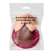 Assorted Beauty Accessories Kit, 4 Pack