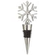thumbnail image 2 of Tapón para botella de vino con diseño elegante de copo de nieve, paquete de 18, 2 of 8