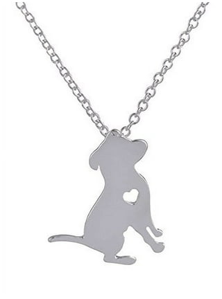 Pitbull charm shop necklace