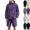 02# Purple, variant on Mens Tracksuit Casual 2 Piece Waterproof Rain Jacket and Cargo Shorts Set Athletic Jogging Sports Outfits,Light Gray,2XL