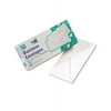 White Wove Business Envelope Convenience Packs 10, Bankers Flap, Gummed Closure, 4.13 x 9.5, White, 50/Box