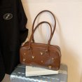 thumbnail image 4 of Bolso Hombro Mujer PU Corazón Remache Hobo Elegante Con Asa Superior, 4 of 9