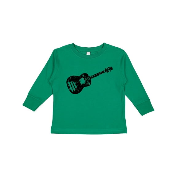 Inktastic Grunge Guitar Boys or Girls Long Sleeve Toddler T-Shirt