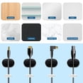 thumbnail image 3 of unbranded 8Ud Organizador De Cables Con Clips Adhesivos Negros Para Oficina Protección Y Orden En Escritorio, 3 of 6