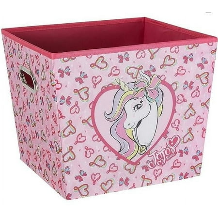Nickelodeon JoJo Siwa Kids' 12" Stackable Tapered Storage Bin