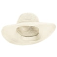 thumbnail image 4 of AERUSI Coco Keys Year Round Floppy Straw Sun Hat (Blue), 4 of 5