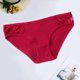 thumbnail image 2 of Gibobby Ropa interior mujer algodón Mujeres T Back Bragas sin costuras Tanga Sexy Encaje Deportes Fitness ultra delgada Mujeres Bragas transparentes(Rojo， L), 2 of 5