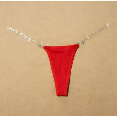 

Sexy Women Transparent Waist Strap T Back Thong G-String Panties Lingeries Brief