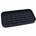 thumbnail image 1 of WHEANG Sink Strainer Bar Silicone Outflow Pad Drying Mat Dish Kitchen Thick Counter Deep Grooves Dry Filter Rack, 1 of 1