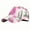 Hot Pink, variant on 1 Piece of Tie Dye Colorful Baseball Cap Low Profile Cotton Hat Adjustable Running Golf Cap for Women and Men (One Size)