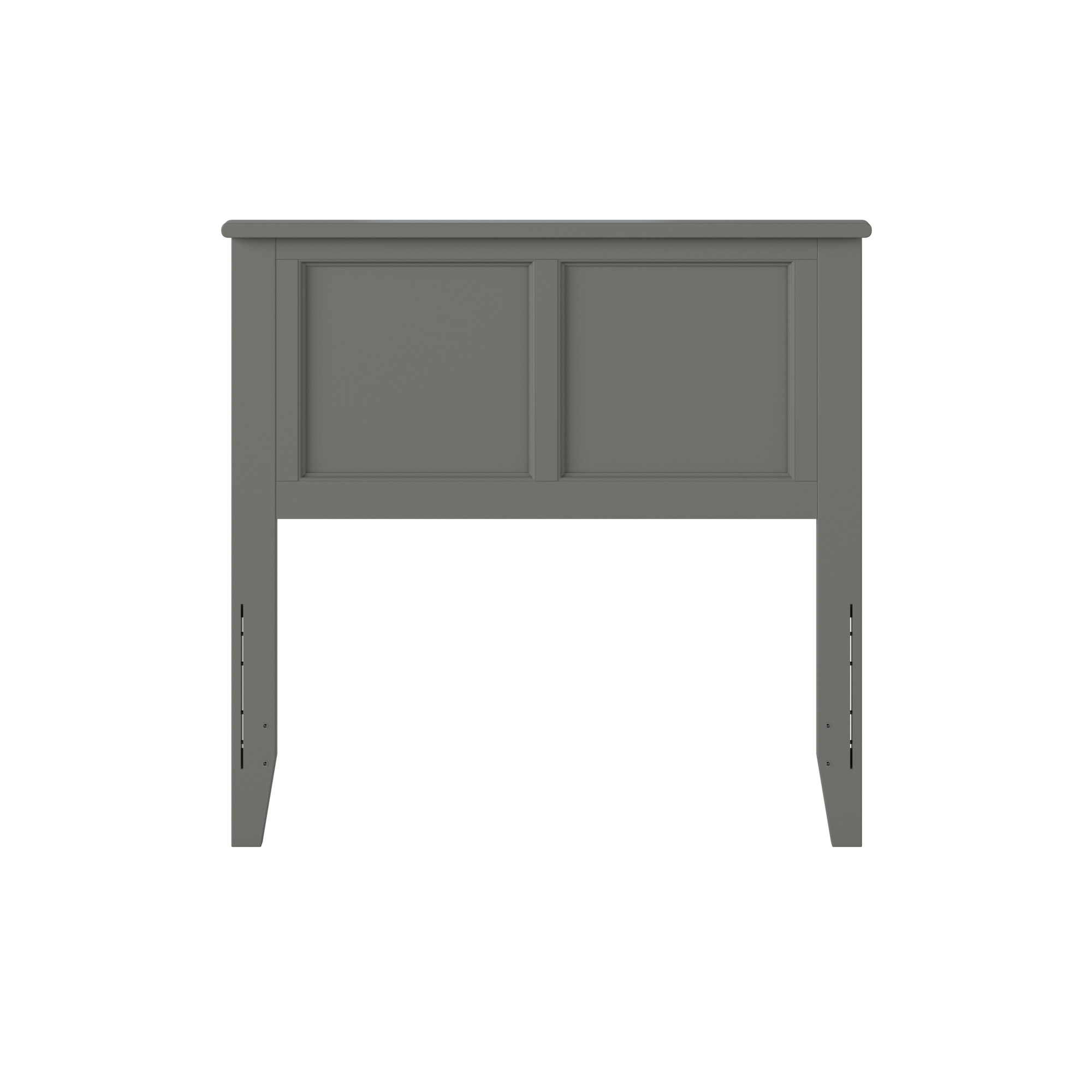 AFI Madison Twin Solid Wood Panel Headboard, Grey