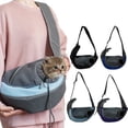 thumbnail image 3 of Tiber Pet Dog Sling PetsBag for Small Dog Cat,Breathable Mesh Safe Comfortable, Adjustable Shoulder Strap Outdoor Travel Portable Sling Soft Carrier, 3 of 9