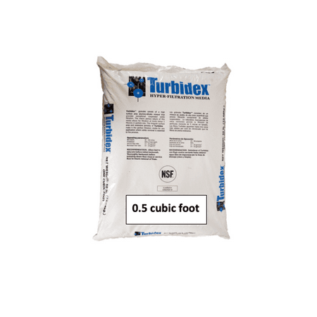 

Turbidex (Zeo-Prep) Media - 0.5 cu ft