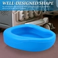 thumbnail image 4 of Portable Bed Urinal Hospital Plastic Bedpan for Bedridden Patient (Blue), 4 of 5