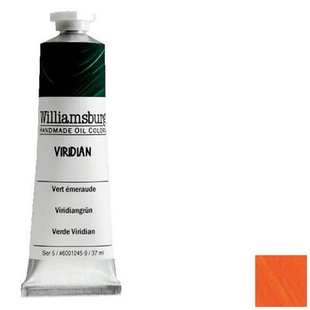 UPC: 0877463000812 | Williamsburg Handmade Oil Paint Permanent Red Orange 37ml