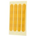 thumbnail image 3 of Autocollant Réfléchissant, 4 Pcs Coque de Protection pour Roue avant et Arrière Autocollants Réfléchissants Adaptés aux Accessoires de Scooter, 3 of 7