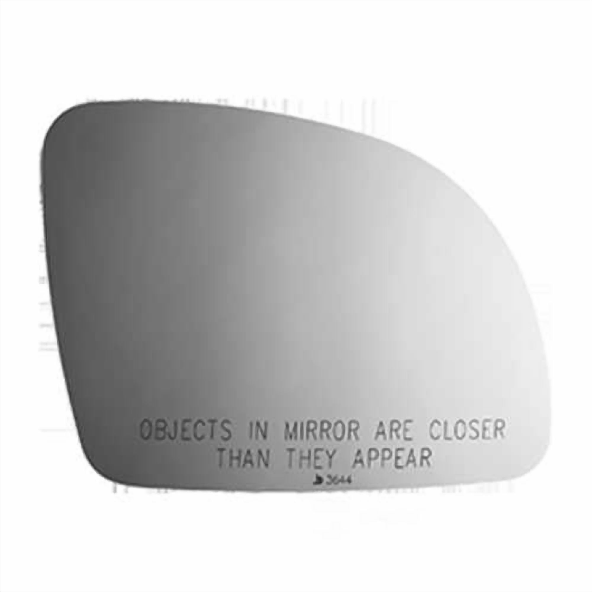 Burco Side View Mirror Replacement Glass - Clear Glass - 3644