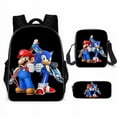 thumbnail image 3 of Rick And Morty School Bag Three-piece, Multi-size Backpack, Student School Bag, 3 of 3