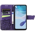 thumbnail image 5 of Wallet Phone Case for Moto G 5G 2023,3D Butterfly Pattern PU Leather Flip Kickstand Case with Magnetic Clasp and Cash Card Slots Holster for Moto G 5G 2023,HZD Purple, 5 of 9