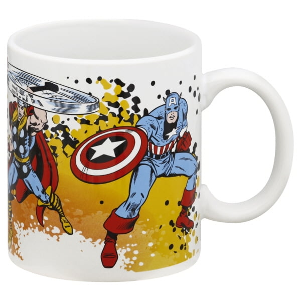 marvel superhero coffee mug by zak designs