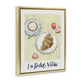 thumbnail image 4 of Stupell Industries La Dolce Vita Brunch Food & Beverage Painting Gold Floater Framed Canvas Art Print Wall Art, 25 x 31, 4 of 10