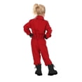 thumbnail image 5 of Girl's Red Racer Jumpsuit Toddler Costume, 5 of 5