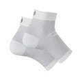 thumbnail image 4 of OrthoSleeve FS6 Plantar Fasciitis Compression Foot Sleeves (Pair)   White Medium   32343, 4 of 4