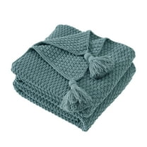 Sofa Blanket Wind Fringe Blanket Knitted Blanket Office Conditioning Nap Blanket Cover Blanket Sofa Blanket