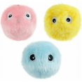 thumbnail image 3 of Lifelike Animal Sounds In Chirping Cat Toys, Soft Plush Material For Safe And Engaging Interactive Cat Kicker, Free-Switch Design Offers Flexible Playtimes (3Pcs), 3 of 5