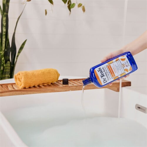 Dr Teal's Vitamin C Glow & Radiance Pure Epsom Salt Foaming Bath 34 fl oz - Pack of 2