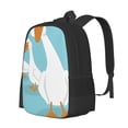 thumbnail image 1 of Easygdp Three White Geese Mochila de Gran Capacidad Minimalista Ideal para Escuela, Viajes y Uso Diario, 1 of 6