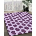 thumbnail image 3 of Ahgly Company Machine Washable Indoor Rectangle Transitional Blossom Pink Area Rugs, 2' x 4', 3 of 7