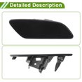 thumbnail image 6 of Unique Bargains Front Bumper Headlight Washer Nozzle Cover Cap No.971807754 Bumper Trim Nozzle Cover for Porsche Panamera 2017-2021 Black Front Right, 6 of 7