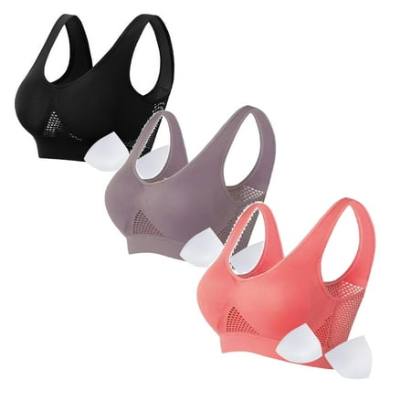 LUOGENLI Women Bralette Seamless Women s Fashion Casual Yoga Clothes Hanging Neck Bra Women s Yoga Set Women Bras No Underwire Full Coverage Women s Bras Wireless S