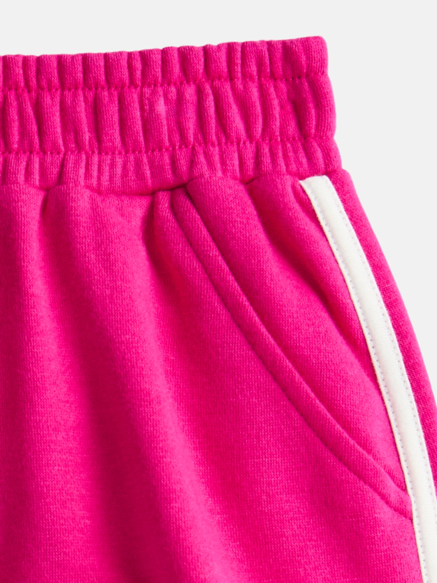 Wonder Nation Girls Fashion Fleece Shorts, Sizes 4-18 & Plus