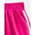 thumbnail image 2 of Wonder Nation Girls Fleece Shorts, Sizes 4-18 & Plus, 2 of 3