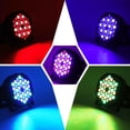 thumbnail image 5 of 4-Pack 36-LED RGB DJ Par Lights - Remote Control, DMX & Sound Sync Uplights for DJs, Weddings, Parties, Clubs & Stages, 5 of 8