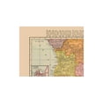 thumbnail image 4 of Historic Map - Africa Central Southern - Hammond 1910 - Vintage Wall Art, 4 of 4