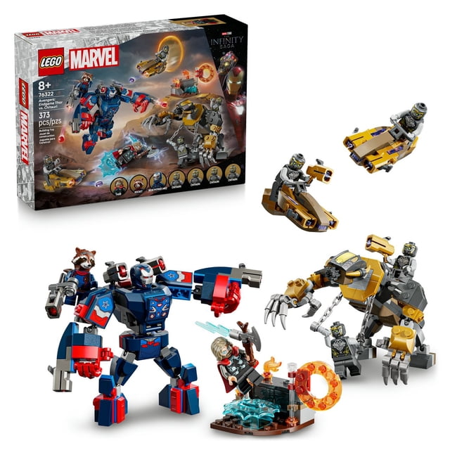 Set LEGO Super Heroes Thor de Vengadores: Endgame vs. Chitauri