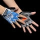 thumbnail image 1 of Guantes de gimnasio profesionales para hombre y mujer, Protector de manos de medio dedo para levantamiento de pesas, entrenamiento, culturismo, ciclismo Fivean Guantes deportivos, 1 of 2