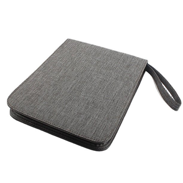 Bolsa de almacenamiento para bolígrafos, 10/24/48 cuadrículas, sencilla, impermeable, a prueba de polvo, caja para bolígrafos, lona de almacenamiento múltiple, multifuncional