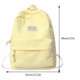 thumbnail image 2 of Oxford College Students Bag Mochila de mujer sólida de moda de gran capacidad (amarillo), 2 of 5
