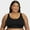 Black Hue, variant on Women's Fit for Me 360 Stretch Plus Size Supportive Seamless Bra